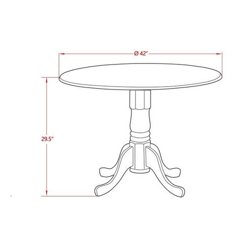 Pemberly row piece wood - 5-piece,